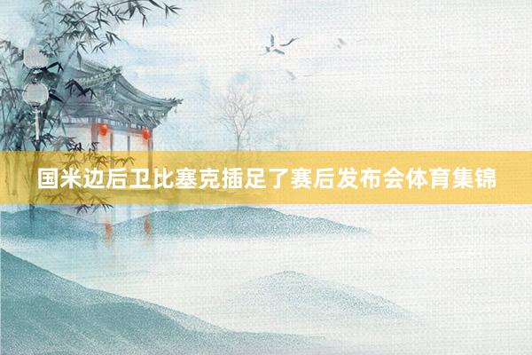 国米边后卫比塞克插足了赛后发布会体育集锦