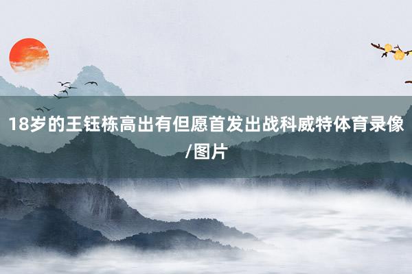18岁的王钰栋高出有但愿首发出战科威特体育录像/图片